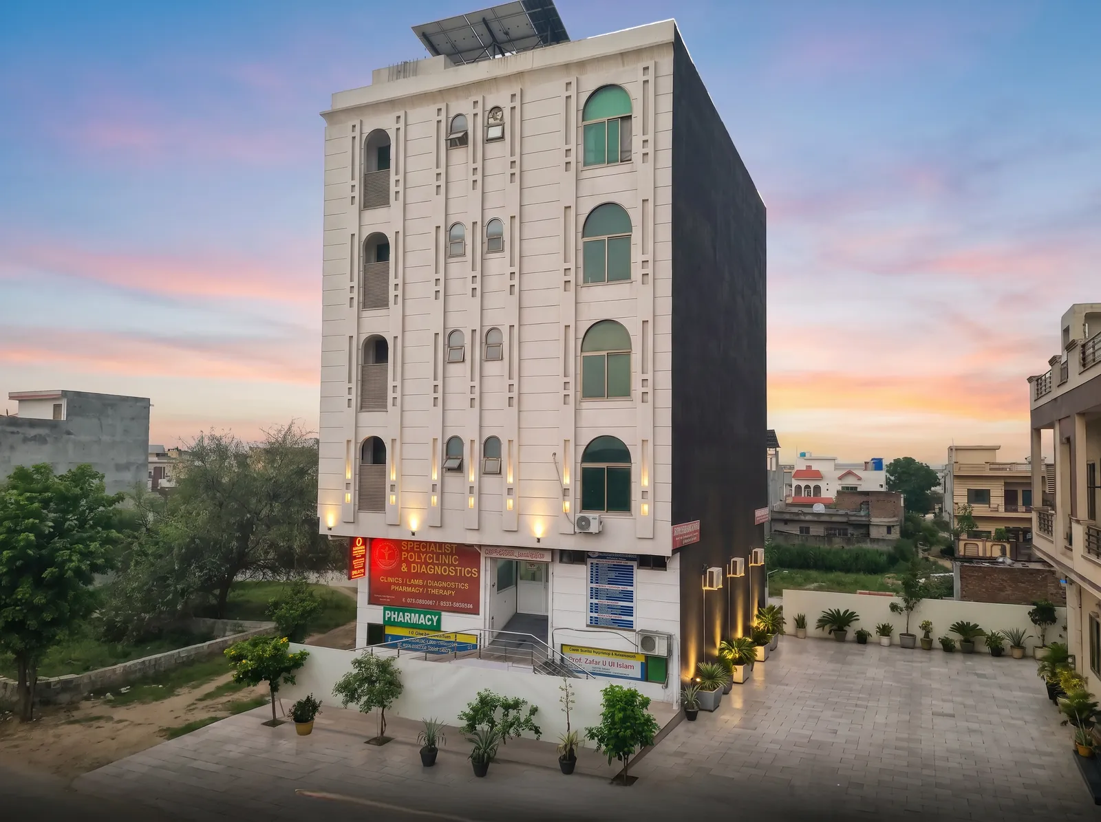Client-supplied FZ International Hospital campaign visual